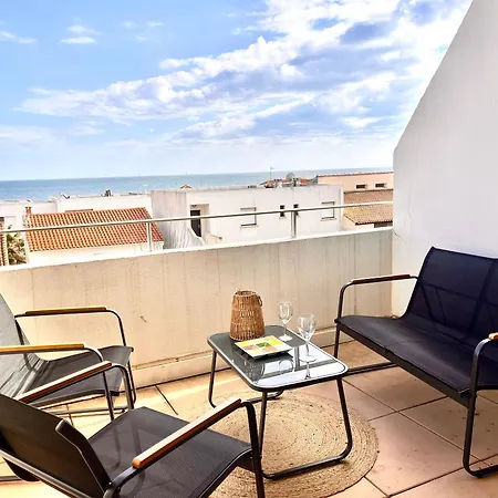 Carnon Vue Mer, Plages Clim Restaurants Commerces Appartement Mauguio